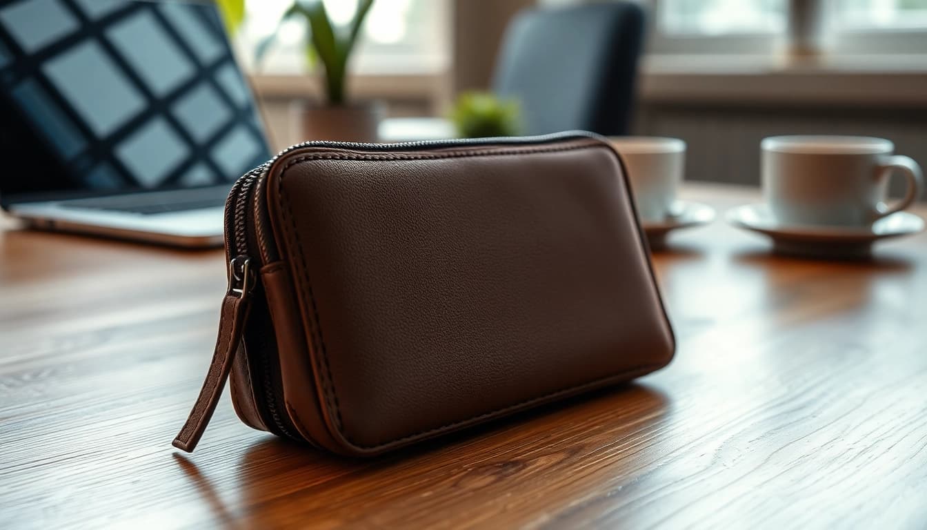 Die abschließbare Handytasche bietet Sicherheit für Ihr Smartphone mit stilvollem Design und hochwertiger Verarbeitung.