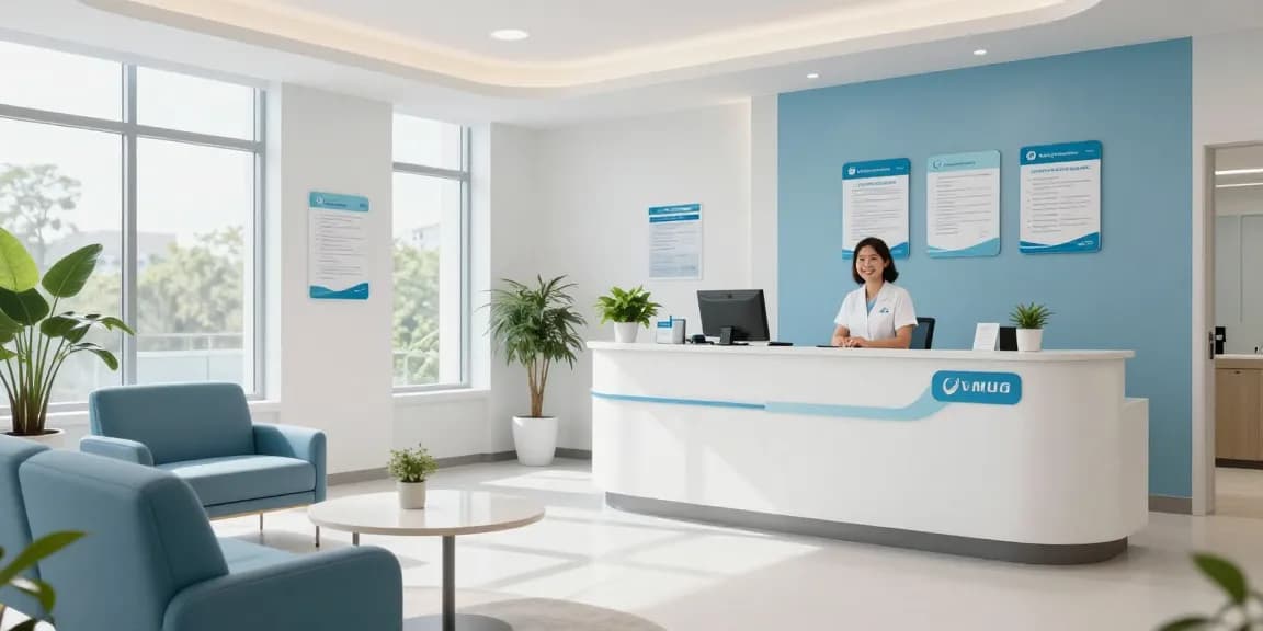 Health insurance options after COBRA discussed in a modern healthcare setting, emphasizing patient care and professional medical services.