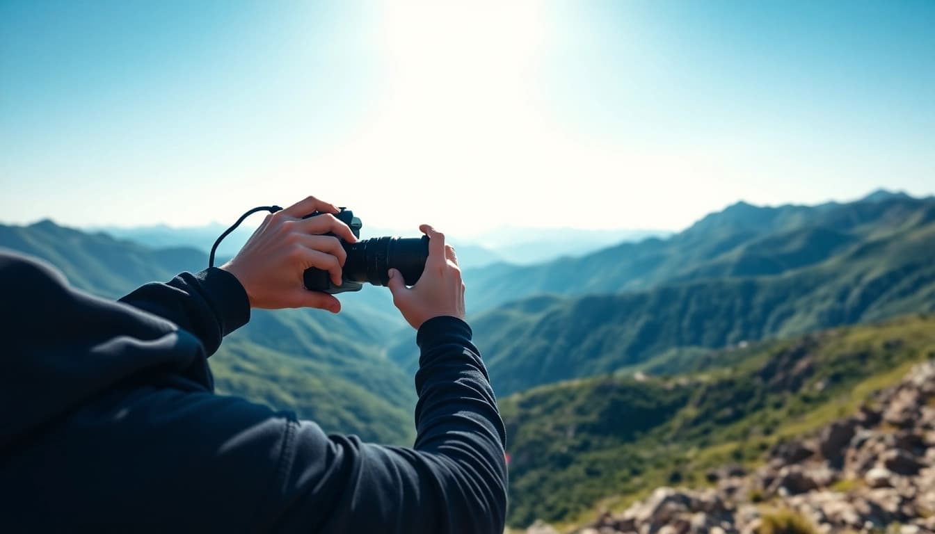 Capture stunning moments with the Insta360 X5 in vibrant outdoor settings.
