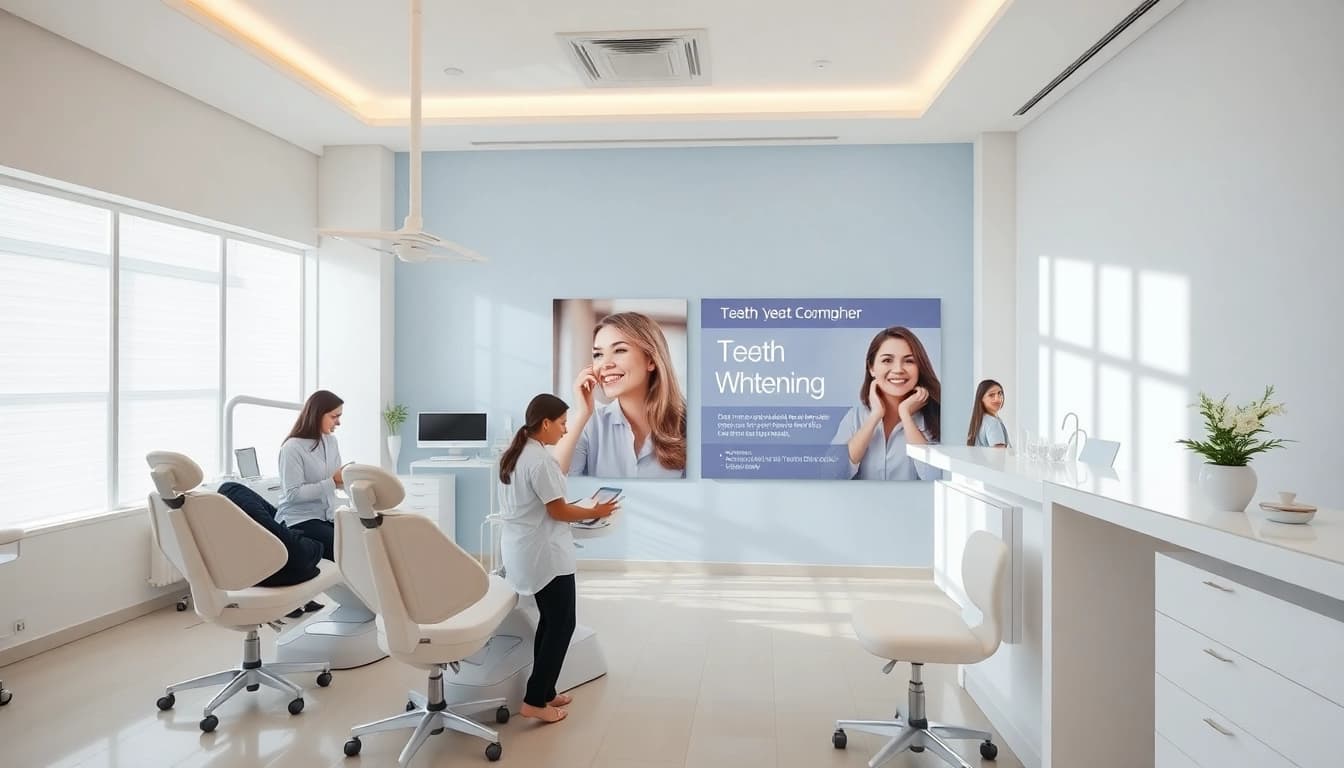 best teeth whitening clinic in kuala lumpur with modern, welcoming dental environment