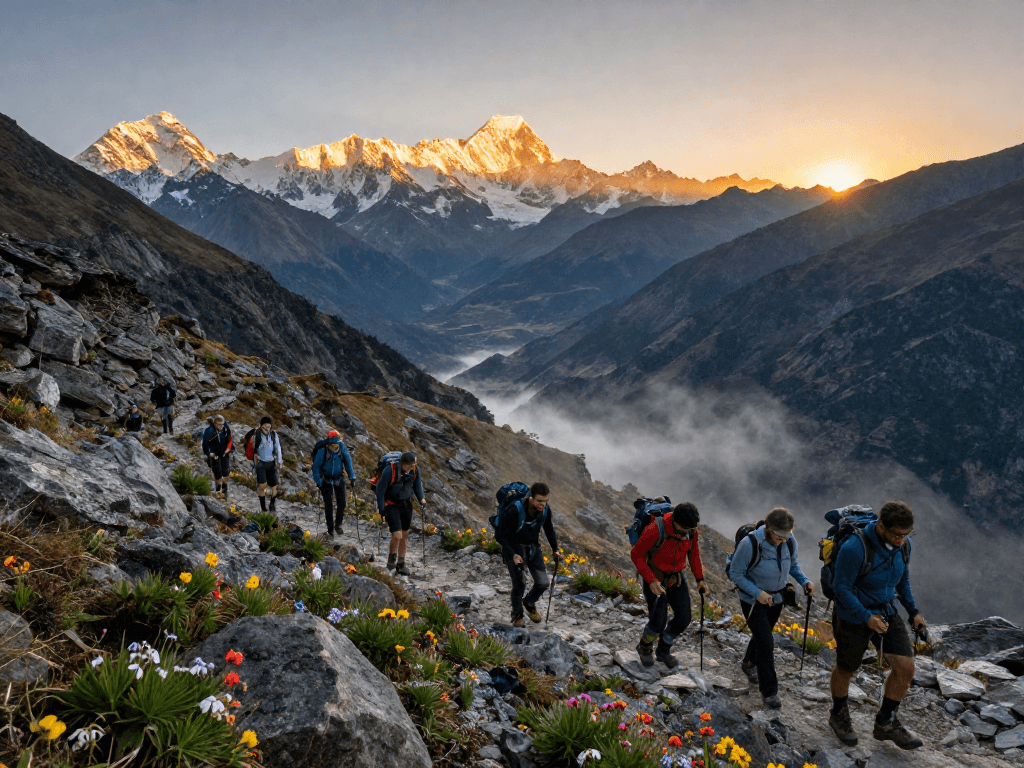 A breathtaking view of Netravati Trek's stunning landscapes, inviting adventurers to discover nature's beauty.