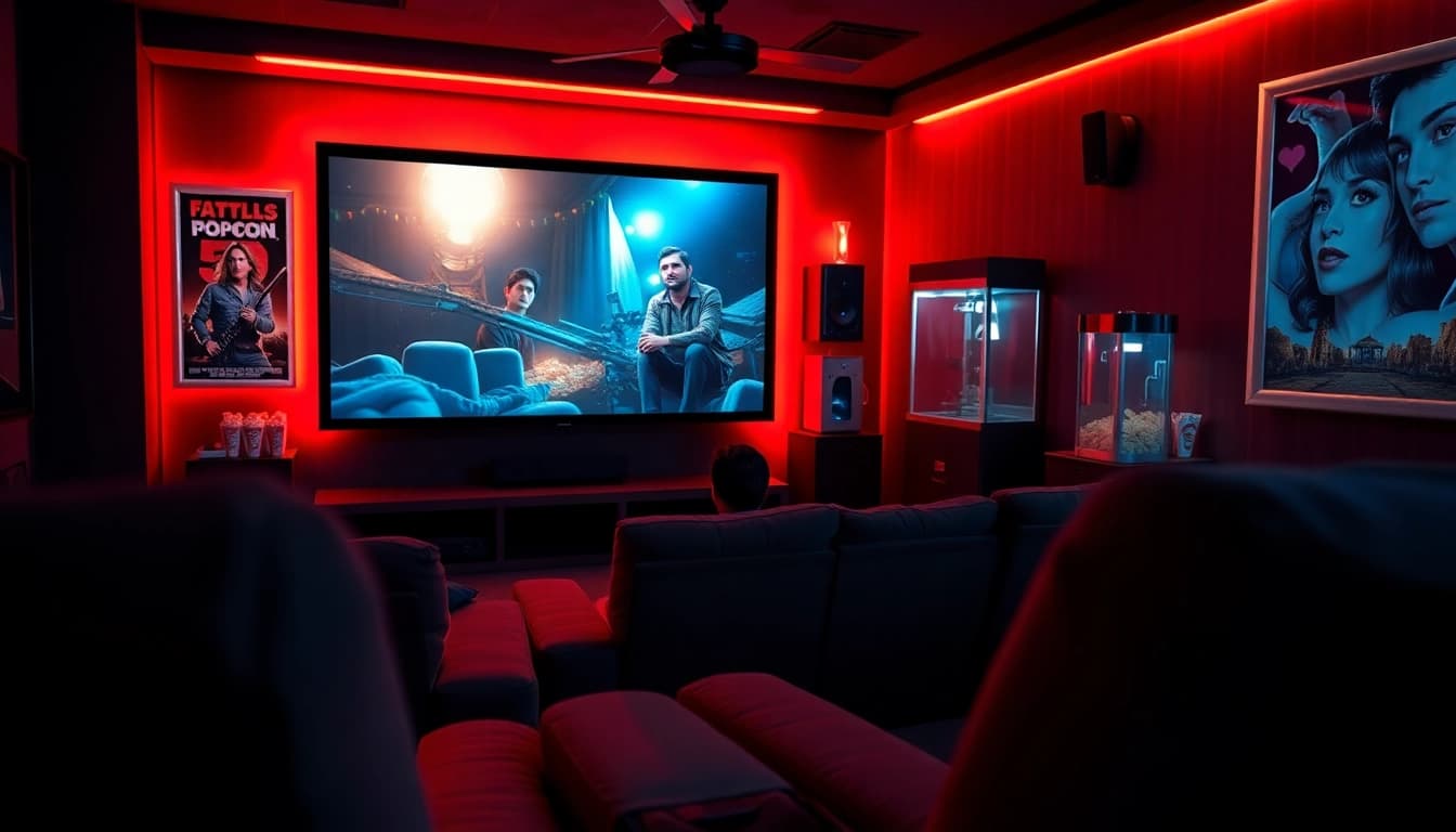 ดูหนังในบรรยากาศโรงภาพยนต์ที่บ้าน พร้อมที่นั่งนุ่มและหน้าจอใหญ่