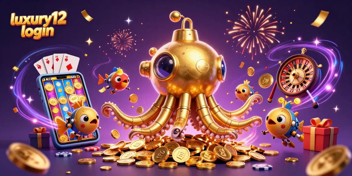 Engage with luxury12 login for an exciting slot experience amidst a sea of golden coins!