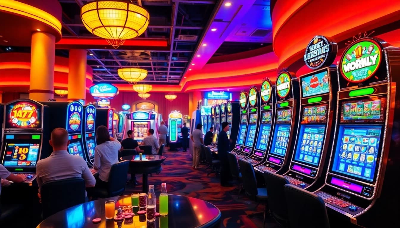 Temukan peluang terbaik dengan link slot gacor dalam suasana kasino yang meriah dan penuh semangat.