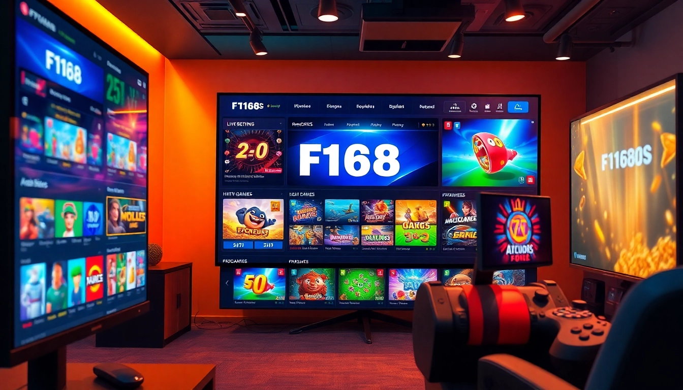 Experience the engaging features of the พอร์ทัลเกม F168 with vibrant gaming options.