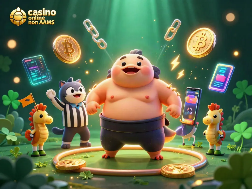 Scopri le emozioni dei giochi nel casino online non AAMS con animali marini e monete criptovalute.