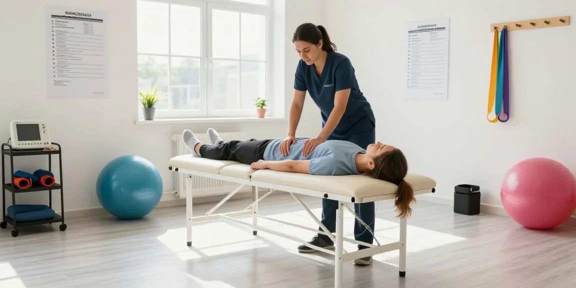 Mobile sports massage Sydney services in a professional healthcare environment.