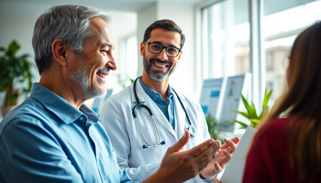 Promote Health with a professional healthcare provider engaged in patient care in a modern clinic.