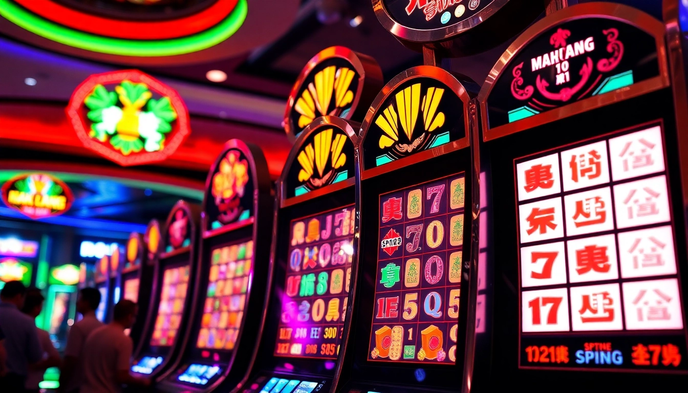 Menggali slot mahjong dengan keberuntungan dan desain mesin yang menawan di kasino.
