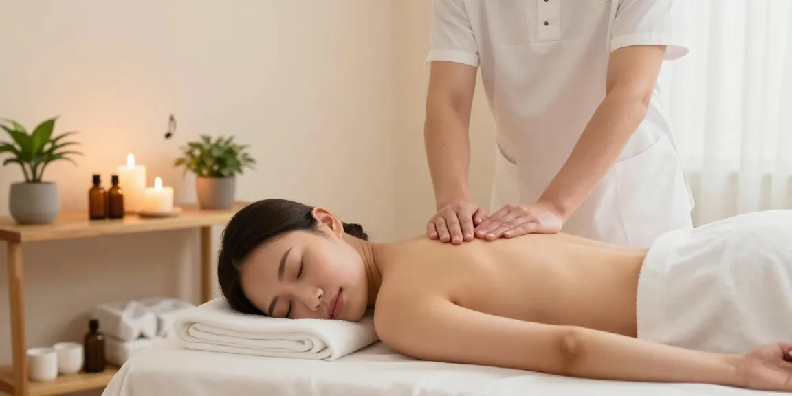 Experience the rejuvenating 인덕원출장마사지 in a serene spa environment with calming decor and soft lighting.