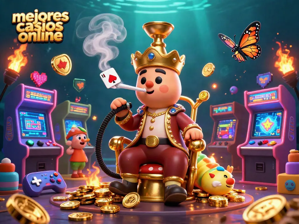 Los mejores casinos online impresos a través de una escena vibrante de póker y diversión.