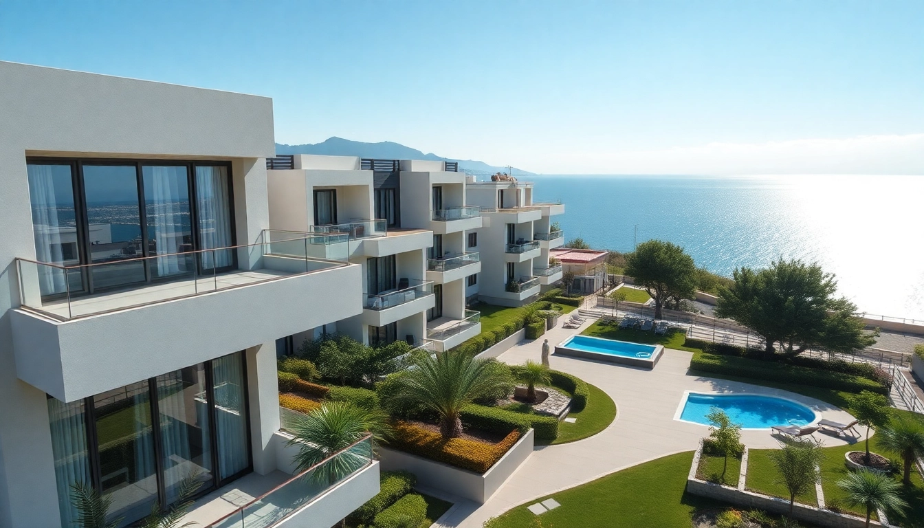 Explore stunning apartments for sale in Alanya, Turkey, surrounded by scenic Mediterranean views.