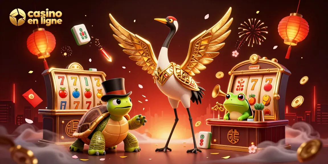 Jouez au casino en ligne avec un décor animé de personnages et d'éléments de jeu captivants.