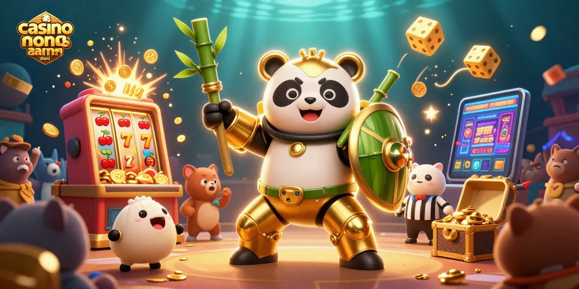 Giocare nei casino non AAMS sicuri con un dolce panda d’oro in un robot da combattimento, emozionanti macchine da gioco e premi scintillanti.