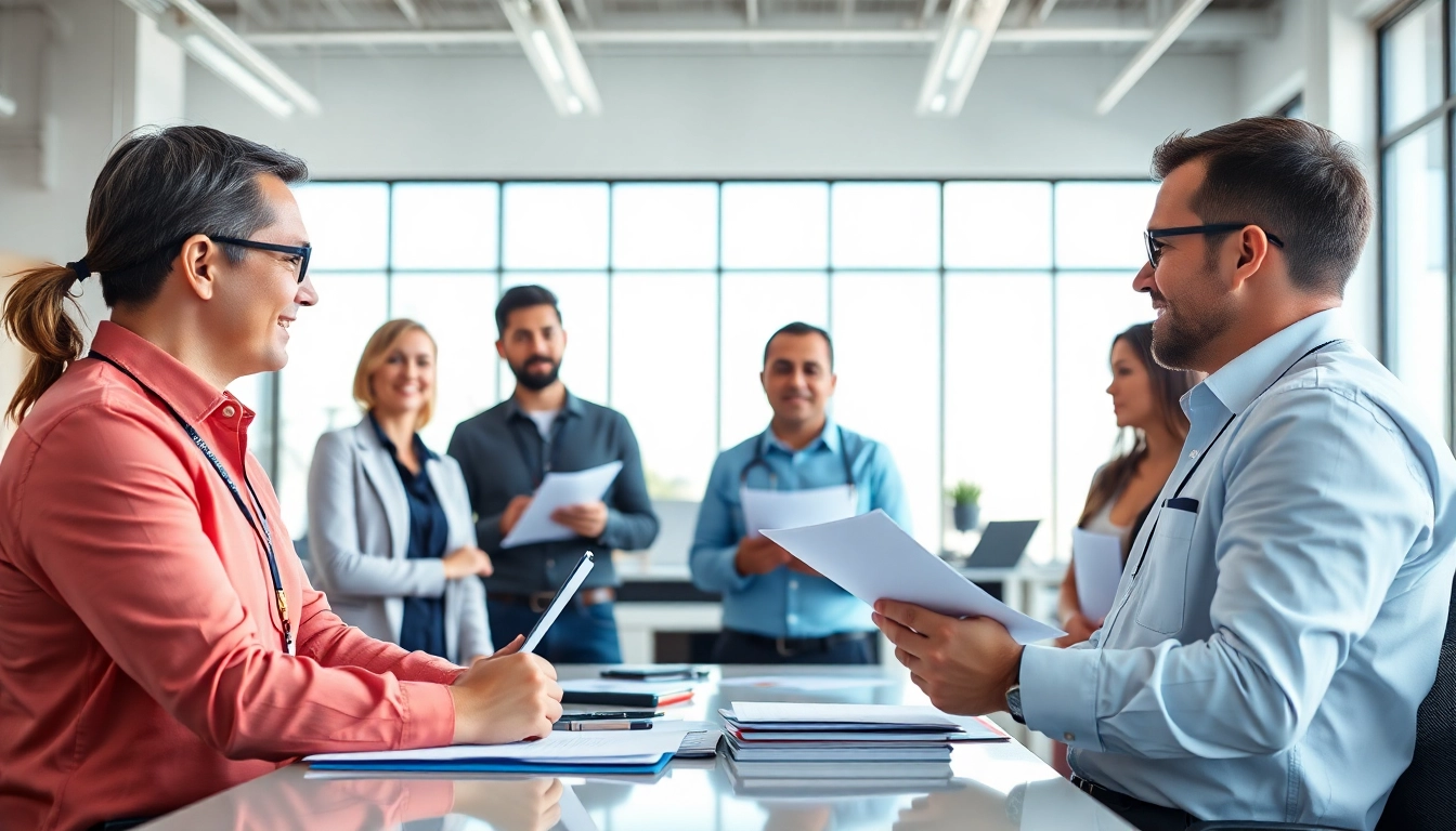 Warranty company for customers and repair providers consulting in a bright office, emphasizing collaboration and trust.