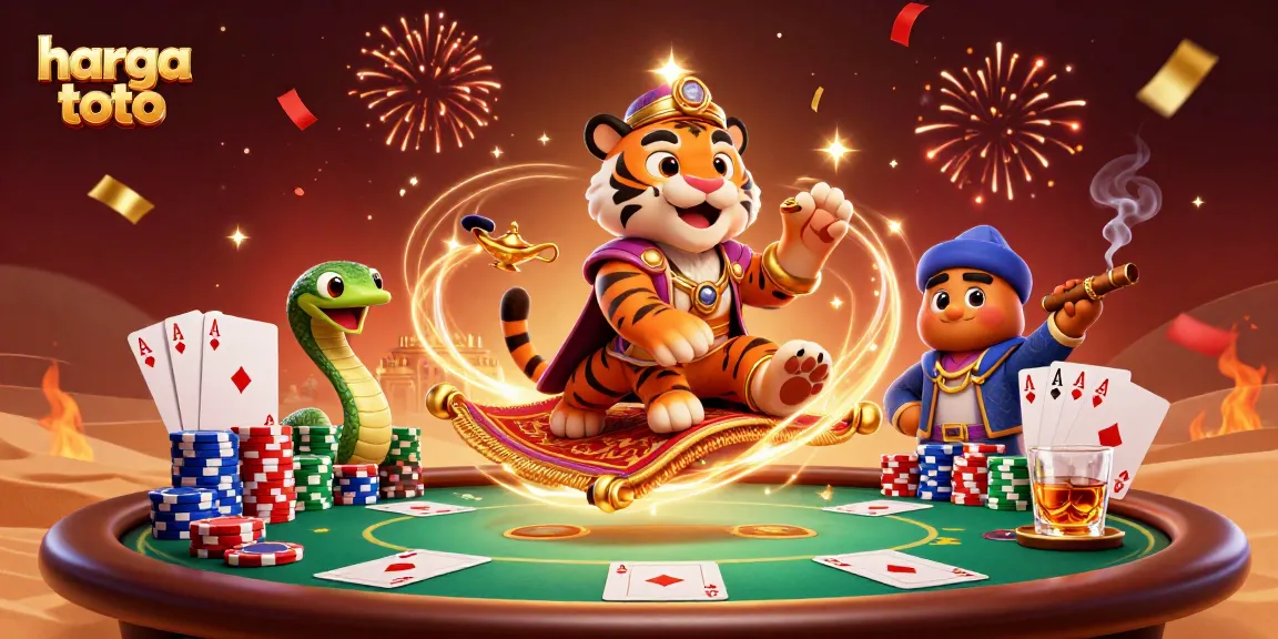Experience exciting gameplay with harga toto in a vibrant online casino setting.