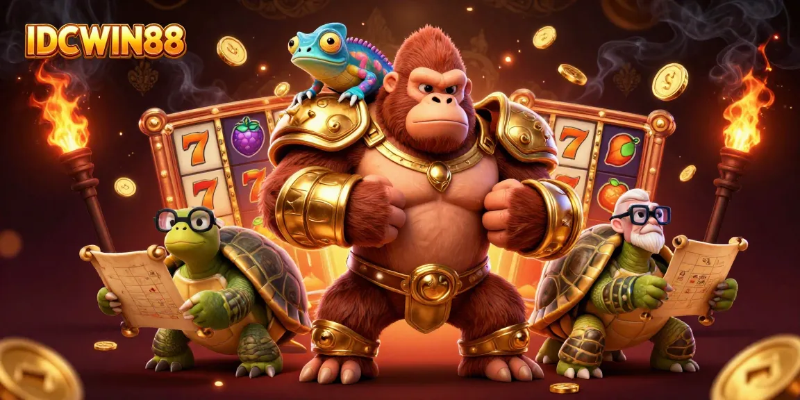 Experience the fun at IDCWIN88 with exciting slot games and thrilling wins in a vibrant casino scene.