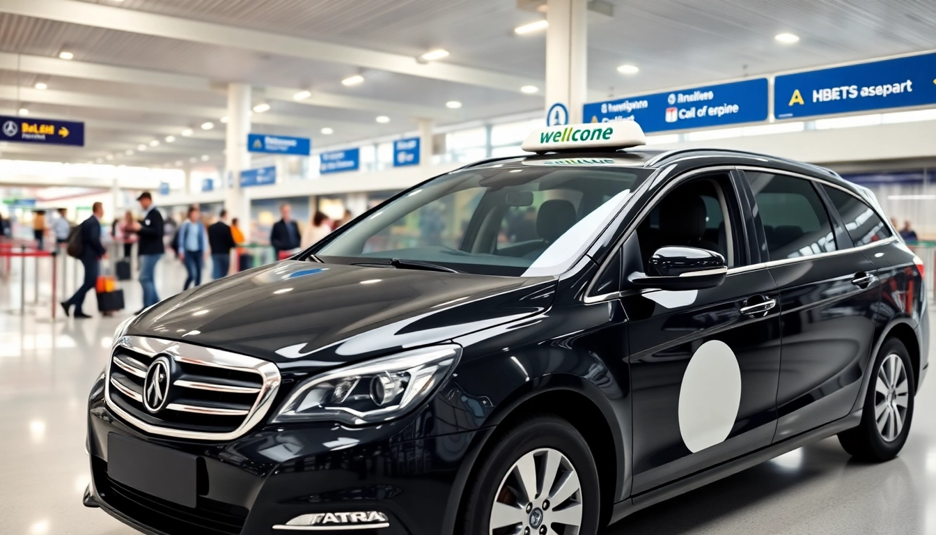 Book a taxi Nottingham to Heathrow Airport with a professional driver and sleek vehicle at the airport.