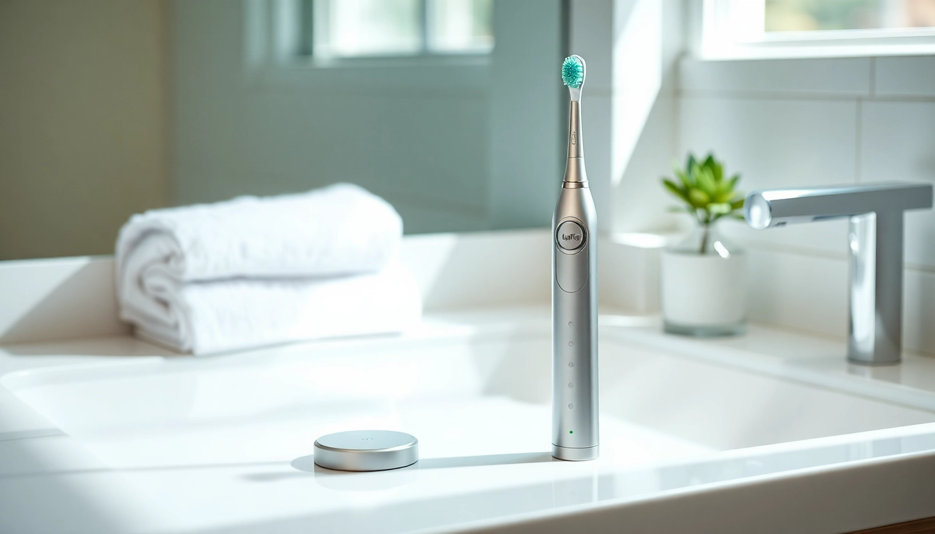 Enhance your oral care with the laifen toothbrush, showcasing its sleek design and advanced features.