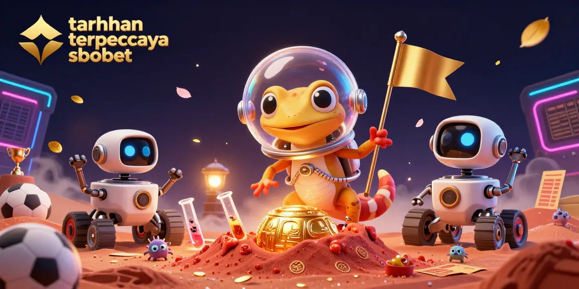 Place bets on taruhan terpercaya sbobet while a Martian gecko discovers a casino on Mars.