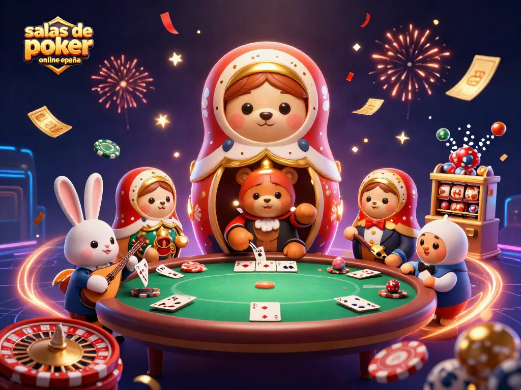 Juega en salas de poker online España con emoción mientras disfrutas de un divertido ambiente de casino.