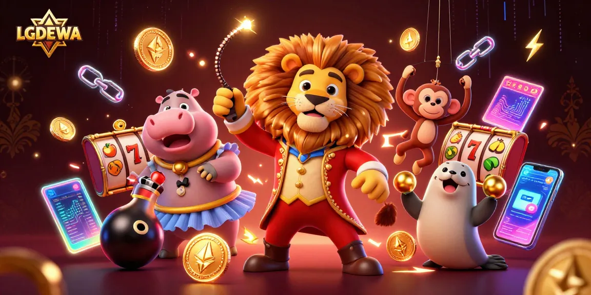 Experience thrilling slots at LGODEWA with exciting game elements and vivid characters!