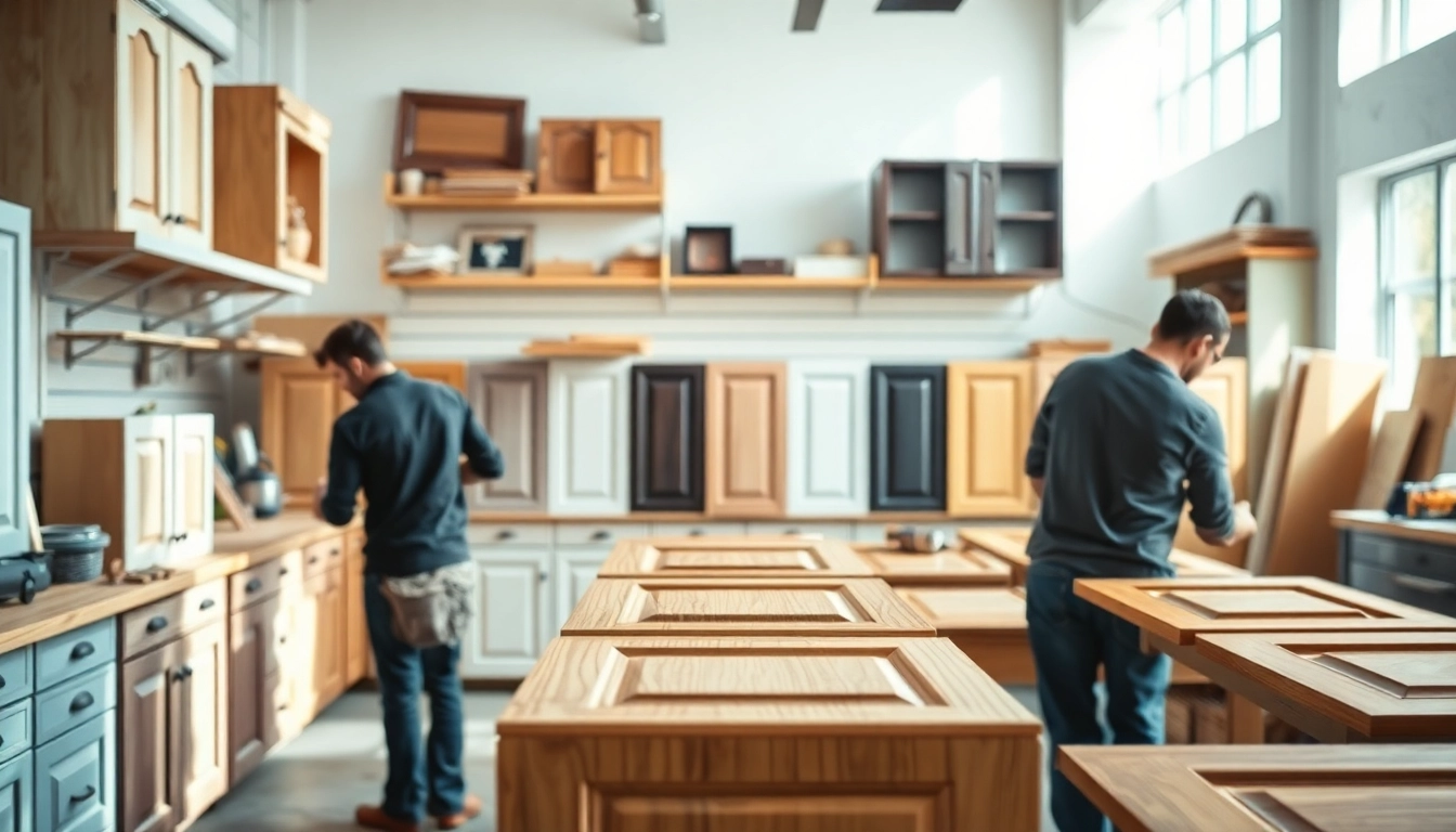 Transform your space with Cabinet Refacing Largo FL, showcasing vibrant cabinet styles and skilled craftsmanship.