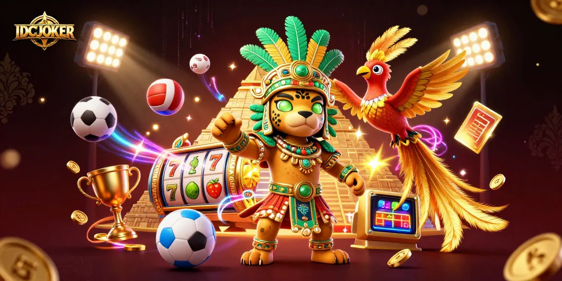 Experience thrilling wins with IDCJOKER's exciting slot games featuring dynamic characters and elements.
