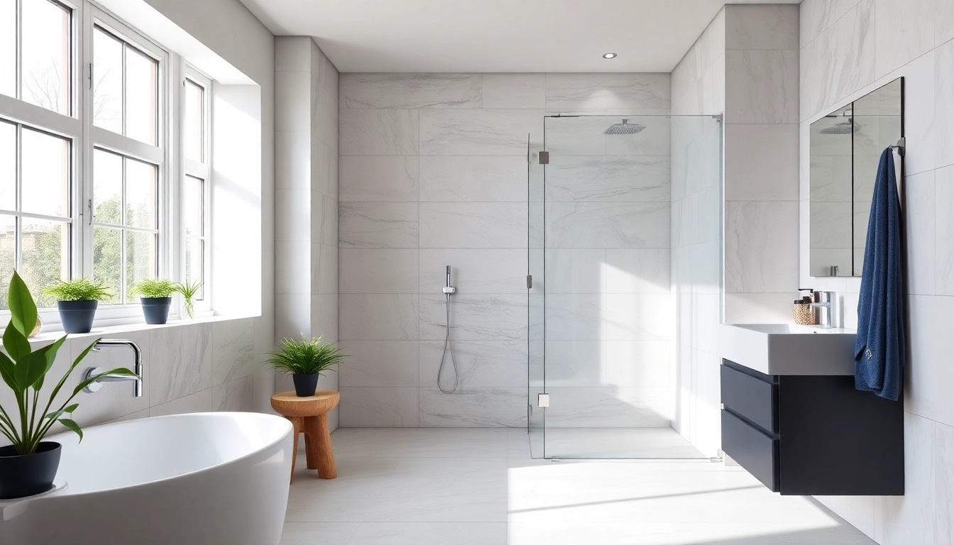 Install modern wet rooms manchester with stylish tiles and polished fixtures for a sleek look.