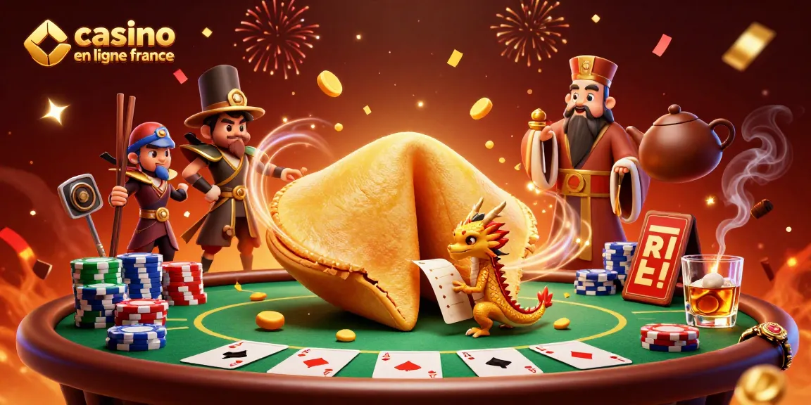 Jouez passionnément au casino en ligne France avec une illustration captivante de personnages de jeu et d'éléments immersifs.