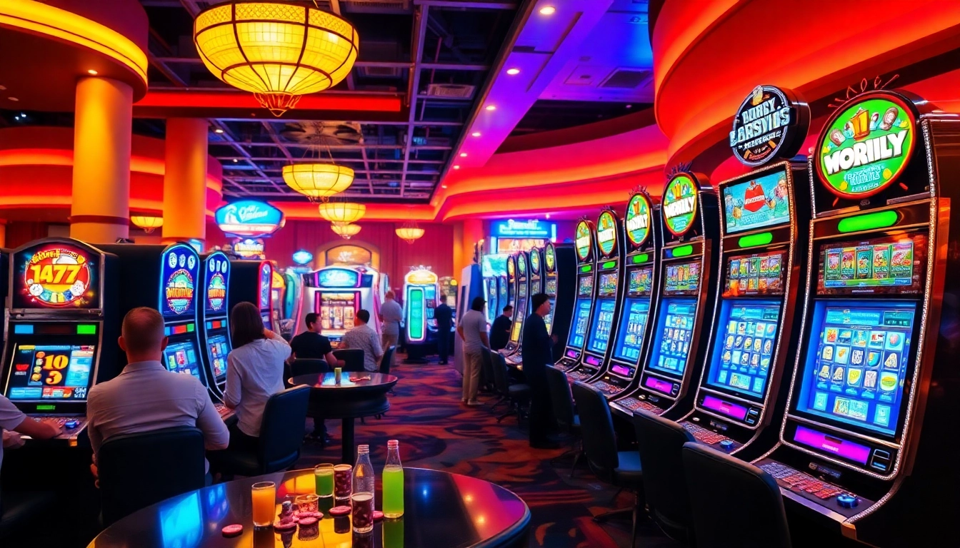 Temukan peluang terbaik dengan link slot gacor dalam suasana kasino yang meriah dan penuh semangat.
