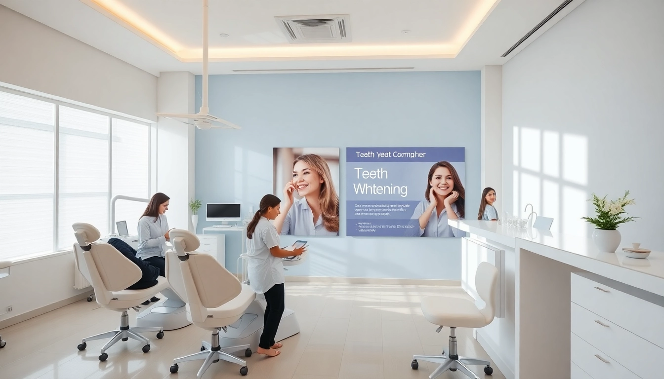 best teeth whitening clinic in kuala lumpur with modern, welcoming dental environment