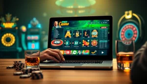 Engage with MM88 in a virtual casino, showcasing excitement and luxury.