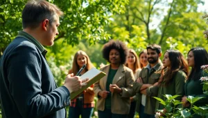 Discover impactful storytelling at https://www.unsustainablemagazine.com, showcasing a journalist interviewing diverse voices about sustainability.