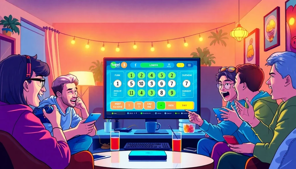 Bermain togel online dengan antusias di antara suasana nyaman dan ceria.