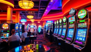 Temukan peluang terbaik dengan link slot gacor dalam suasana kasino yang meriah dan penuh semangat.