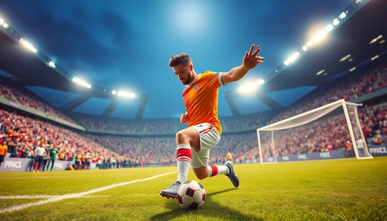 Showcasing the intensity of soccer, https://diknews.co.uk/luis-diaz/ presents an action shot of a player in motion.