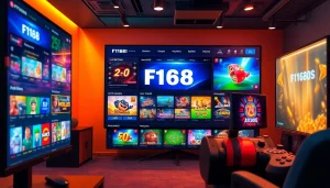 Experience the engaging features of the พอร์ทัลเกม F168 with vibrant gaming options.