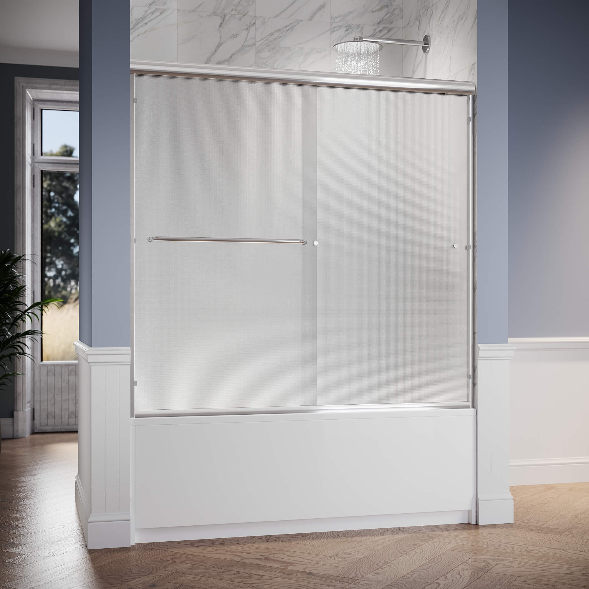 Space-Saving Benefits of a Frameless Sliding Shower Door