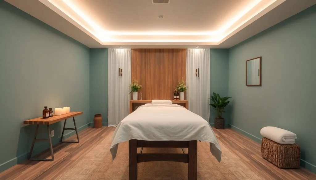 편안한 인테리어와 분위기에서 구미스웨디시 치료를 위한 휴식 환경.