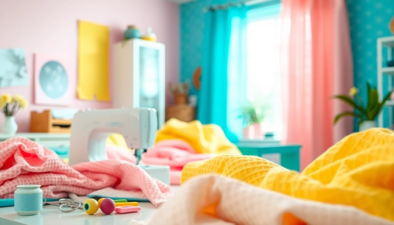 Ontdek de veelzijdigheid van wafel katoenen stof voor creatief naaien