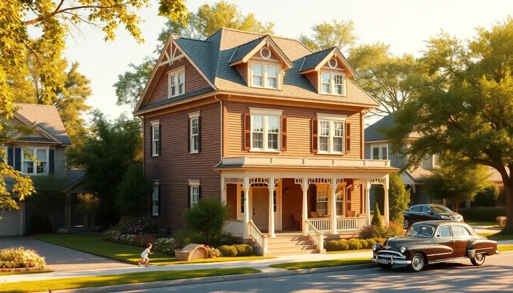 Showcasing a beautiful Winchester Foursquare Revival home in a sunny neighborhood with inviting architecture.